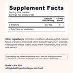 EZ Melts L-Theanine 200 mg - Stress & Relaxation Support Supplement - No Artificial Flavors - No Drowsiness - Non-GMO & Vegan - Sweet Cherry - 60 Dissolvable Tablets (30 Servings)