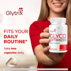 Glytrix Capsules - Official Glytrix Pills Advanced Premium Formula Support Maximum Strenght, All Natural Ingredients Vitamins for Overall Health & Wellness Reviews, 60 Capsules for 1 Month