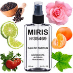 MIRIS No. 35469, Inspired by Lac Essential, Long-Lasting Eau de Parfum for Men, Spray 3.4 Fl Oz / 100 ml
