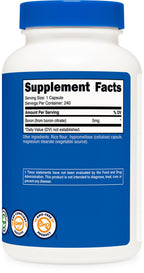 Nutricost Boron Capsules 5mg, 240 Vegetarian Capsules - Gluten Free and Non-GMO
