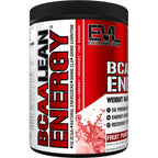 EVL BCAA Lean Energy Powder - Pre Workout Green Tea Fat Burner Support with BCAAs Amino Acids and Clean Energizers - BCAA Powder Post Workout Recovery Drink for Lean Muscle Recovery - Fruit Punch