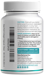 Multi Collagen Pills for Women & Men with Vitamin C, E & Biotin, 300 Capsules – Type I, II, III, V, X Hydrolyzed Collagen Peptides – 11 in 1 Formula with Saw Palmetto, Bamboo Silica, & Hyaluronic Acid