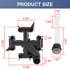 RADHLBNIU Top Manifold with Air Bleed, Compatible with FNS Plus 24,36,48 and 60 D.E. Pool and Spa Filters, Replaces# 59023700