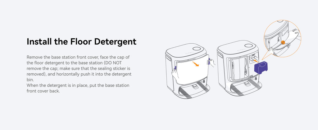 NARWAL Robot Vacuum and Mop Floor Detergent (Model: Freo Z Ultra | Freo Z10 | Freo Z10 Ultra)