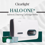 Clearlight Saline & Cleaning Capsules for Halo ONE Halotherapy Device - Natural Respiratory Support - Allergy, Acne, Eczema & Breathing Relief Pods