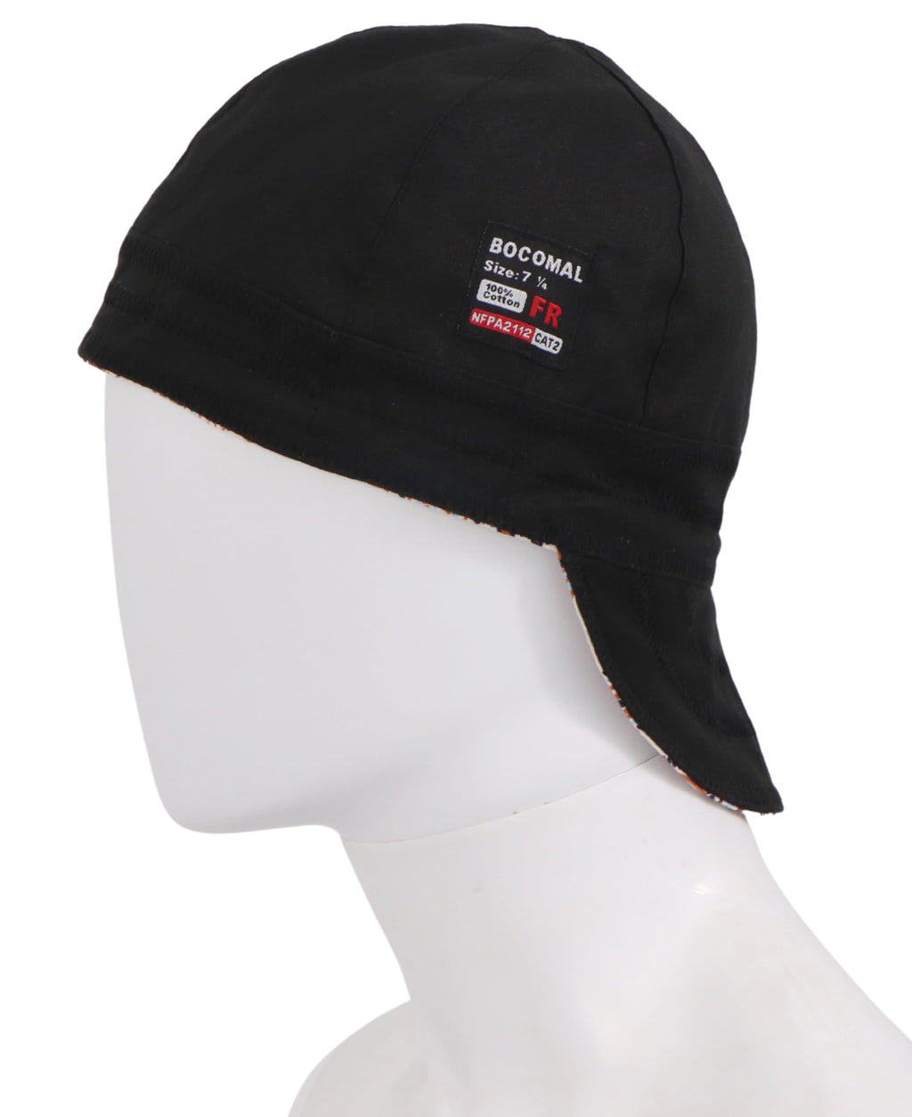 BOCOMAL Welding Cap CAT2 Flame Resistant Midweight 6 Pannel Welder Hats 7 5/8
