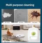 440934 Floor Cleaning Solution Compatible With NARWAL Robot Vacuum And Mop Cleaner(Model Freo | Freo X Ultra). Residue & Streak Free.Deep Cleans For Multiple Hard Floors.LEMON & BASIL Scent(2 bottle)