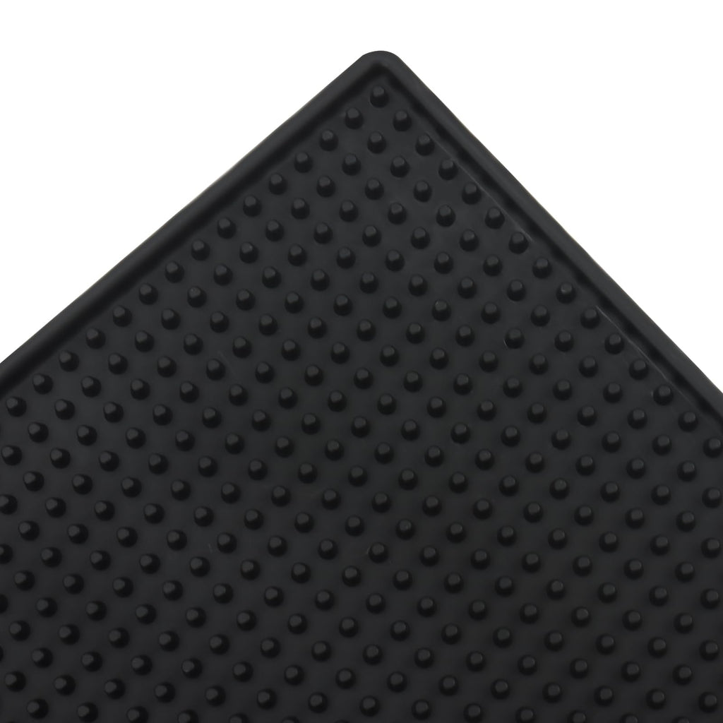 FUNSUEI 3 PCS 8 x 24 Inch Rubber Bar Mats, Non-Slip Rubber Bar Service Top Spill Mats, PVC Bar Spill Mat Drinks Mixing Pad for Bars, Home Kitchen, Pubs, Restaurants
