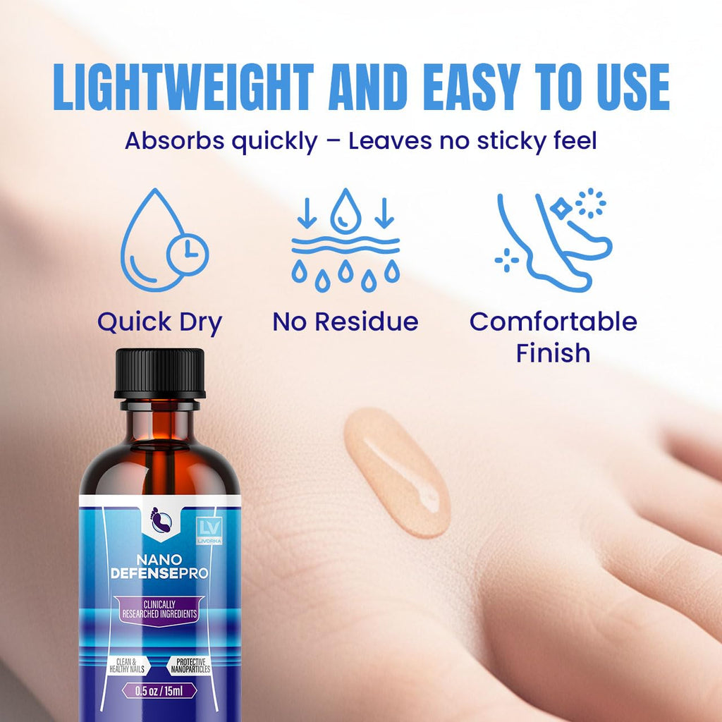 LIVORKA (2 Pack) Nano Defense Pro, Nano Defense Pro Drops, Nano Defense Pro Liquid, Nanodefense Pro Liquid, Nanodefensepro Solution, Nano Defense Pro, Nanodefensepro, 2 Bottles for 60 Days