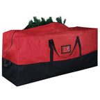 Bstge Christmas Tree Storage Bag, 7.5 ft, 600D Oxford, Red Black