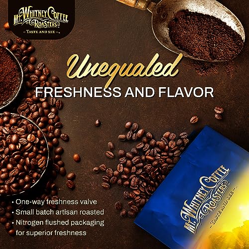 Mt. Whitney Organic Papua New Guinea, Medium Dark Roast, Low Acid Coffee (Whole Bean, 2Lb)