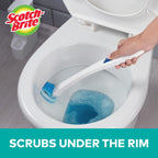 Scotch-Brite Disposable Toilet Scrubber Refills – 10 Count Refill Pads (Bleach-Free Cleaning with Pumice, Fits Scotch-Brite Toilet Scrubber System)