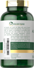 Carlyle Ashwagandha Supplement for Women and Men | 300 Capsules | Herb Root Extract with Black Pepper | Non-GMO and Gluten Free