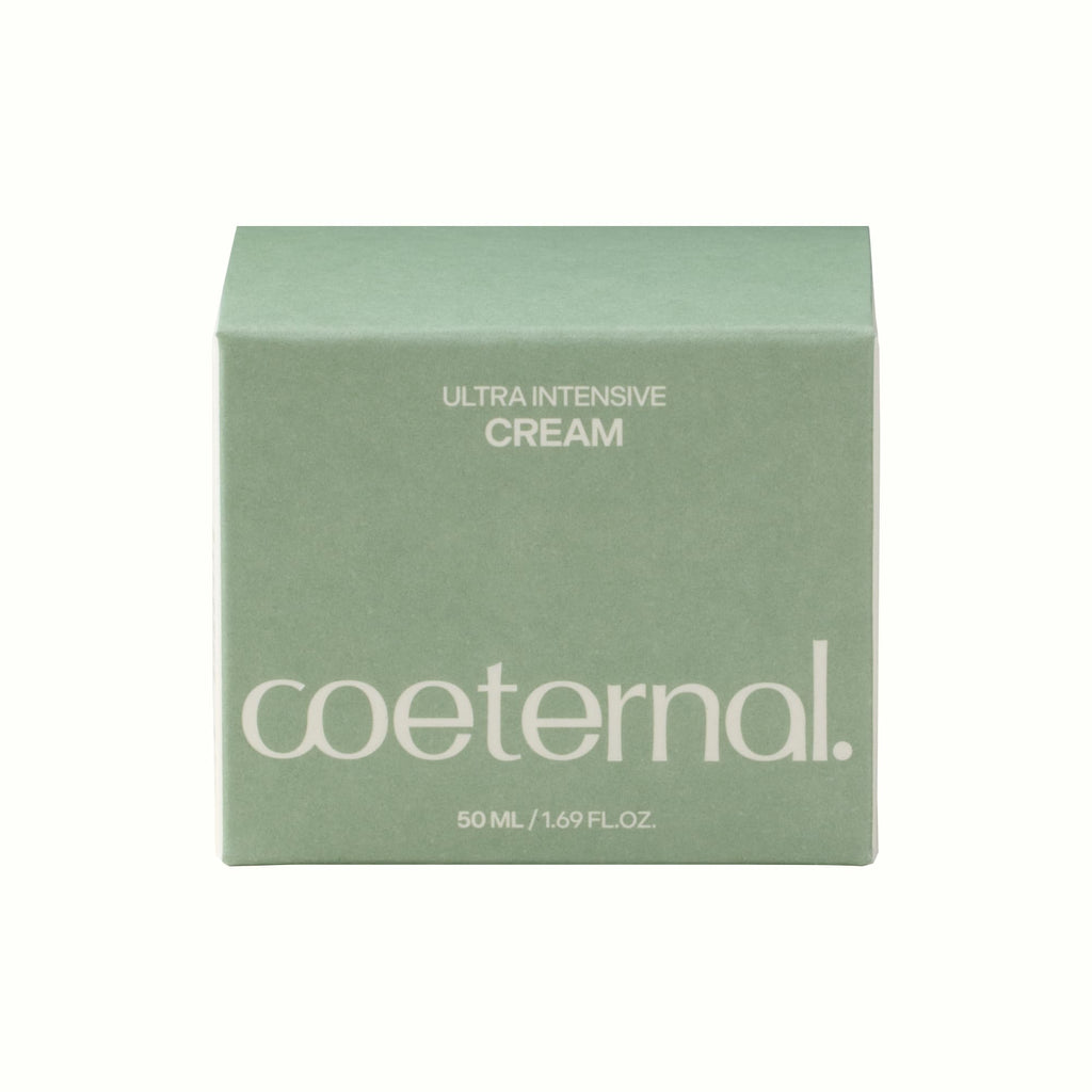 coeternal Ultra Intensive Cream, Hydrating Korean Face Moisturizer with Niacinamide, Arginine & Algae11 Extracts, Non-greasy Barrier Cream for Dry, Oily or Sensitive Skin, 50ml / 1.69 fl.oz.