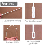 Cast Scratcher and Cleaner/Sanitizer Gifts for itching and Cleansing cast Covered arms and Legs (Cast Scratcher & Cleaner) (17 Inch (Pack of 1))