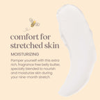 Burt's Bees Mama Belly Butter Stretch Mark Cream for Pregnancy Massages Body & Reduces Scar Appearance, Prenatal & Postnatal Tummy Skin Care, Shea Butter & Vitamin E Rich Formula, 6.5 Oz (Pack of 3)