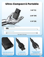 DJW 65W USB C Laptop Charger Compatible with HP Spectre x360,Envy,Elitebook x360,Pavilion, Elite x2,Chromebook,Omnibook,Dragonfly,Zbook,ProBook Travel Computer Charger USB Type C AC Power Adapter
