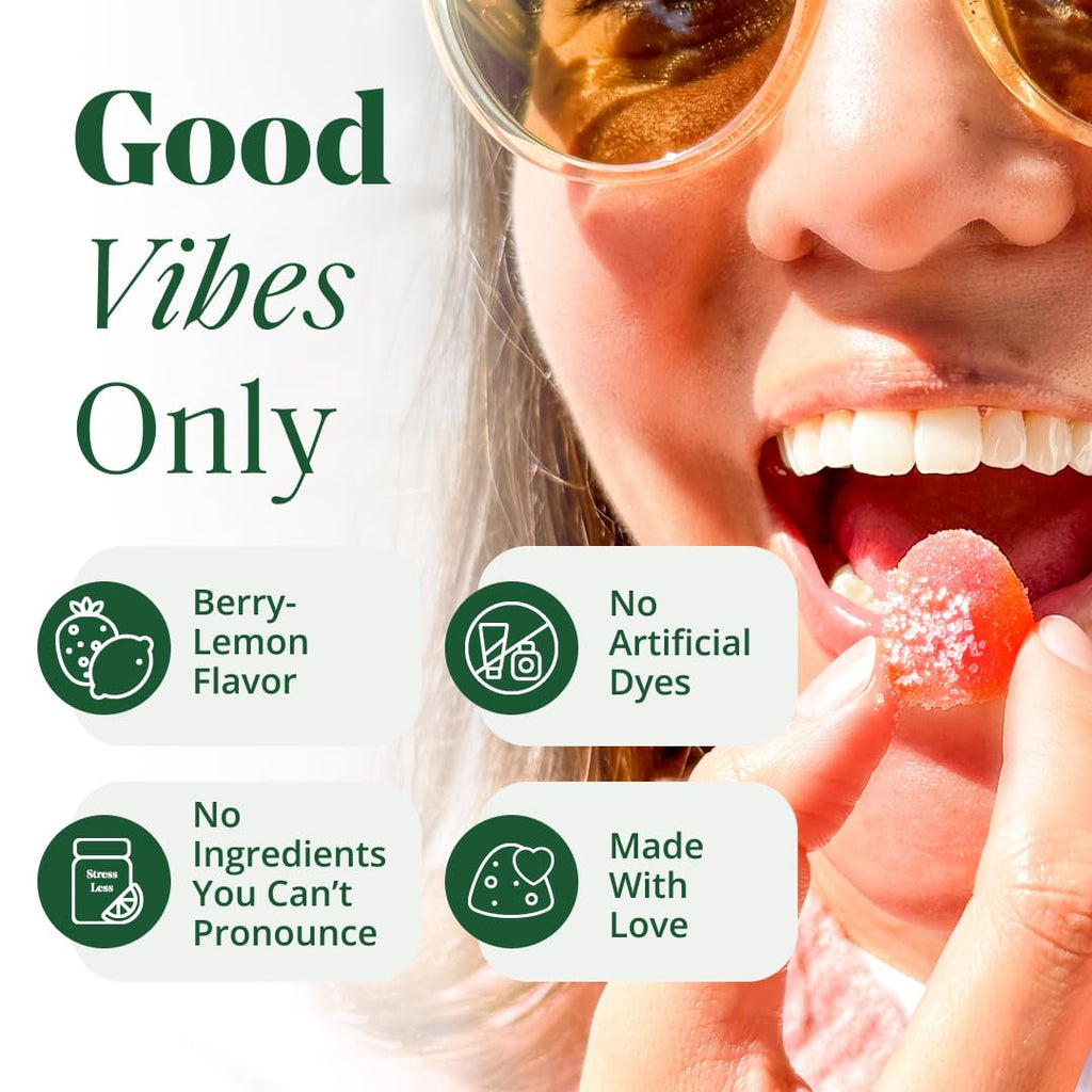 Semaine Stress Less Gummy with Cortisol Care™ 60 Count – Daily Support for Stress, Mood & Sleep