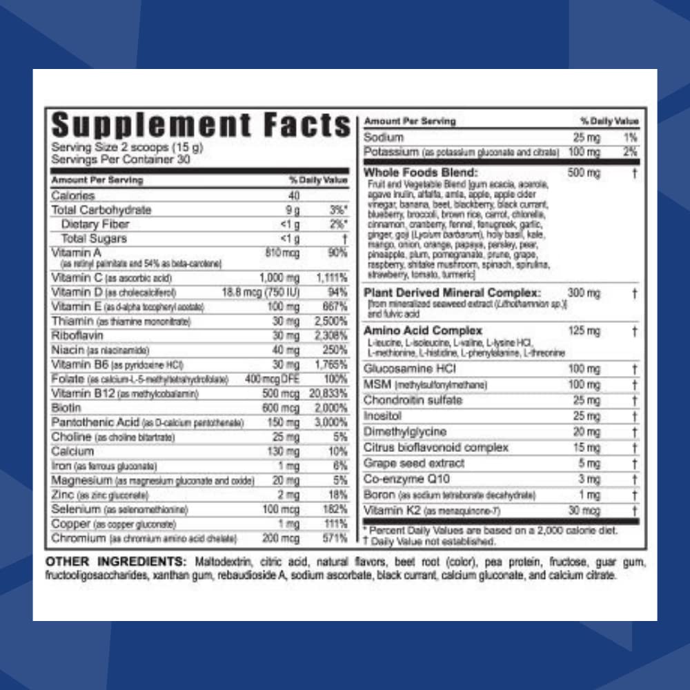 Youngevity Beyond Tangy Tangerine - Original Formula | Multi-Vitamin & Mineral Complex | Made with Natural & Whole Foods | 5,745 ORAC | 6 Pack