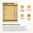 KEY NUTRIENTS Multivitamin Electrolytes Powder No Sugar - Tropical Pineapple Coconut Electrolyte Powder - Endurance & Energy Supplement - Hydration Powder - No Calories - 90 Servings - Made in USA