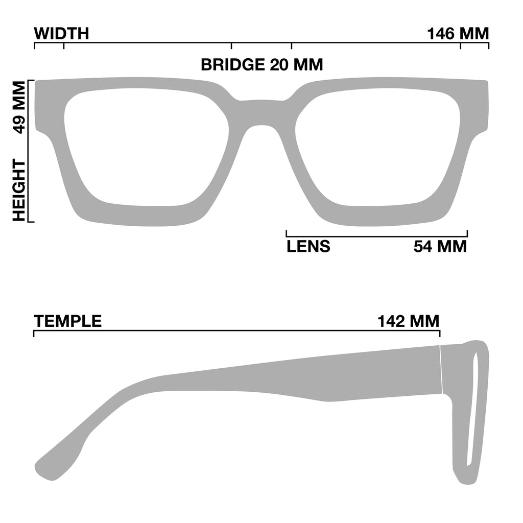 livho Oversized Blue Light Blocking Glasses for Woman - Rectangle Fashion Glasses for Computer, Chic Preppy Frame