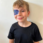 HIDE&SEE Speckles Kids Eye Patches (Wild Pack) Fun & Comfortable Hypoallergenic Patches for Amblyopia Treatment for Boys & Girls Includes Reward Chart (50 Pack)
