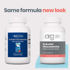 Allergy Research Group ARG N-Acetyl Glucosamine (NAG) - Vegan Glucosamine Supplement - Gastrointestinal & Connective Tissue Support - Non-Sulfur Formula - 90 Servings - 90 Capsules