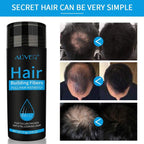 Aliver Hair Fibers for Thinning Hair Dark Brown - Undetectable Natural Formula - Thicker Fuller Hair in 15 Seconds - Conceals Hair Loss & Look Younger - Designed for Men & Women,0.97Oz