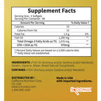 Spoonful Mini Omega 3 Fish Oil, iFOS Certified, 1290 mg Per Serving, 120 Softgels Pearls, Small Size Easy to Swallow Capsules for Women and Seniors, Made in USA