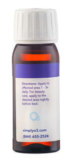 Simply O3 Pure Organic Ozonated Olive Oil Extra Strength 1200 Peroxide For Face and Skin Helps In Acne, Anti-Aging, Wrinkles and Rosacea For Sensitive Skin Made in Spain