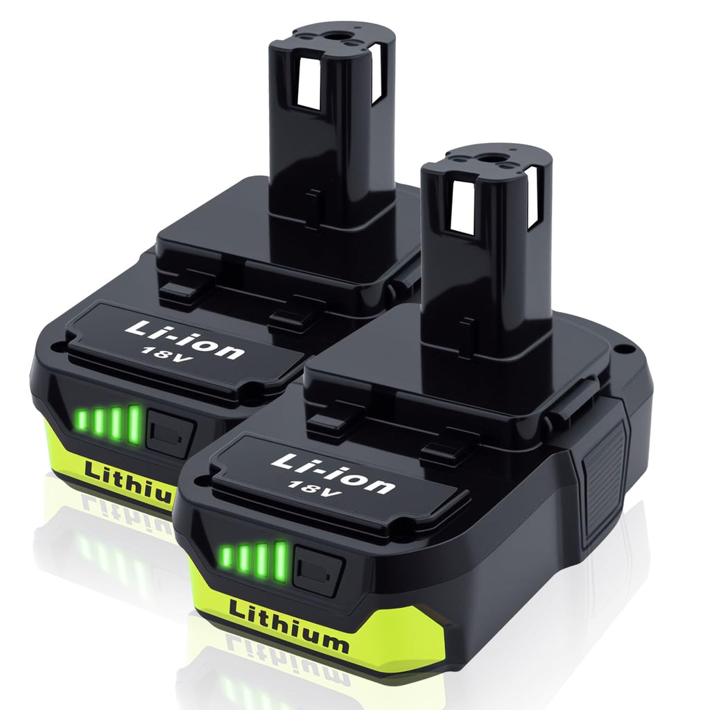 Ultraxxis 2 Pack P103 3.5Ah 18V Battery Replacement for Ryobi 18V Battery Compatible with Ryobi 18V Tools – Extended Power and Reliability