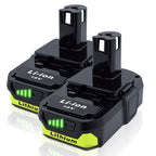 Ultraxxis 2 Pack P103 3.5Ah 18V Battery Replacement for Ryobi 18V Battery Compatible with Ryobi 18V Tools – Extended Power and Reliability