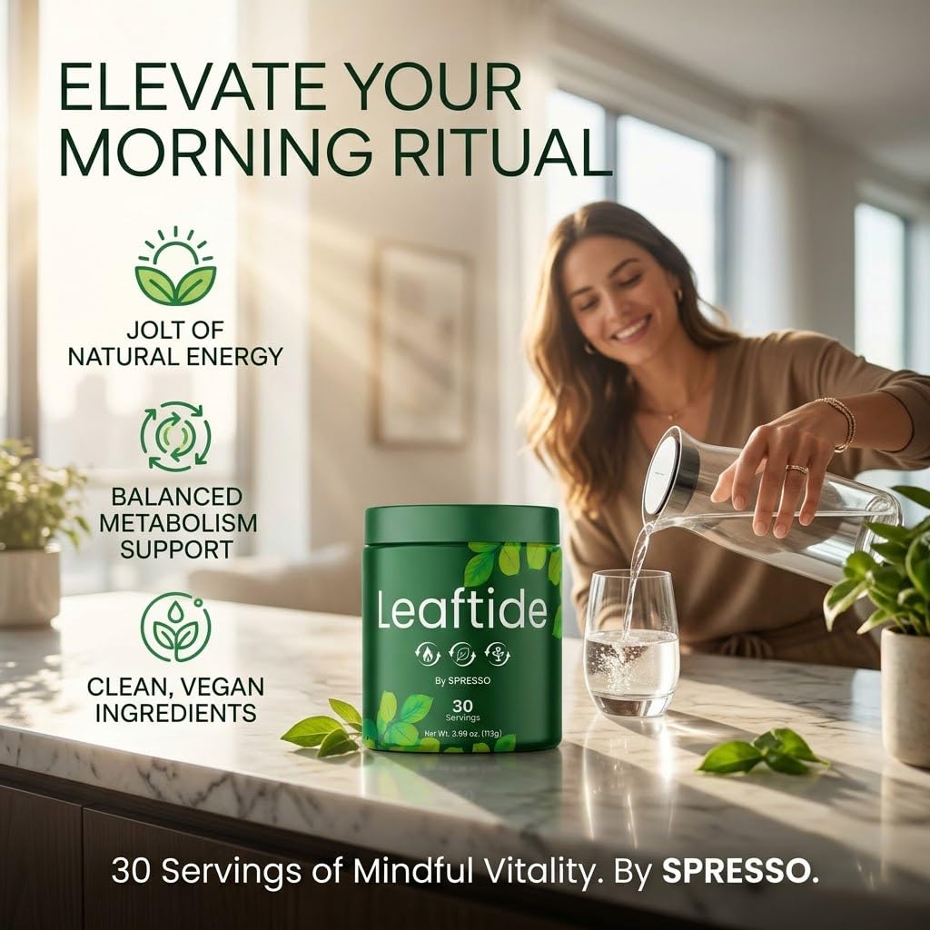 (2 Pack) LeafTide Powder, Official Leaft Tide Supplement with Premium Ingredients, Advanced Formula Support for Active Lifestyle & Overall Wellness Reviews (5.5Oz Powder)