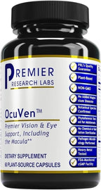 Premier Research Labs OcuVen - Lutein and Zeaxanthin Supplement, Eye Health Vitamins for Adults & Seniors, Vision Supplements, Macular Health, Eye Care - 60 Vegetarian Capsules