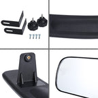 10L0L Golf Cart Mirror Rear View 16.5" Extra Wide 180 Degree Panoramic for Yamaha EZGO Club Car and Others (Classic)