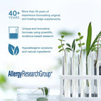 Allergy Research Group ARG Hypothalamus - Bovine Glandular Supplement - 500 mg Lyophilized Hypothalamus Tissue - Adrenal Balance & Endocrine Support - 100 Servings - 100 Vegicaps