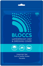 BLOCCS 100% Waterproof Cast Covers for Shower Arm Kids- Swim Cover, Cast Bag for Bath. Durable Cast Sleeve for Swimming - #CA79-S - Child Arm (Small)