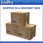 LivDry 3XL Overnight Adult Diapers for Women and Men, XXXL Incontinence Underwear, 72”-92" Waist, Disposable Pull-On Briefs, XXX-Large, 40 Count