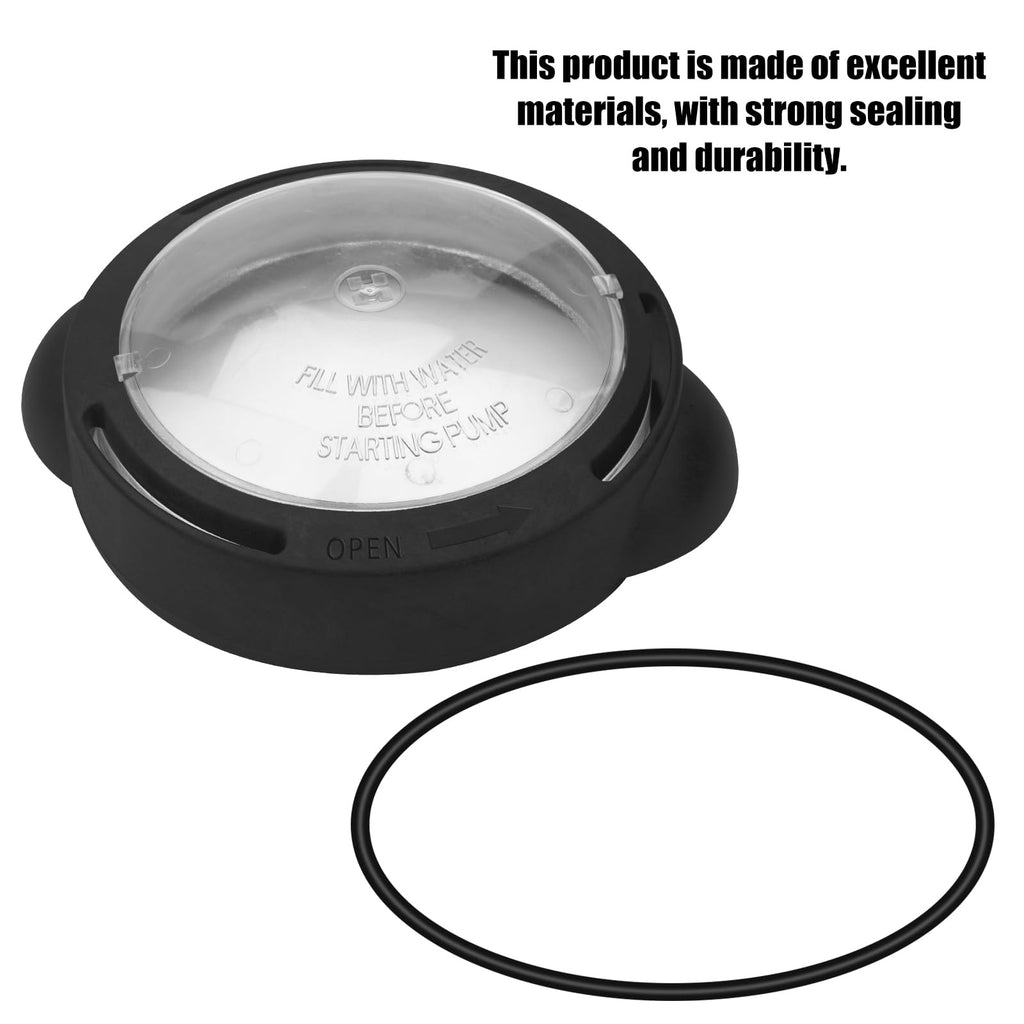 FBULWSEC SPX5500D Pool Pump Lid Strainer Cover with Lock Ring and O-Ring Replacement for Select Hayward, PowerFlo, Matrix Pump and Filter, SPX5500D Pump Strainer Lid for Hayward