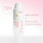 Dove Whole Body Deodorant Cooling Spray Raspberry & Rose Aluminum Free 4oz