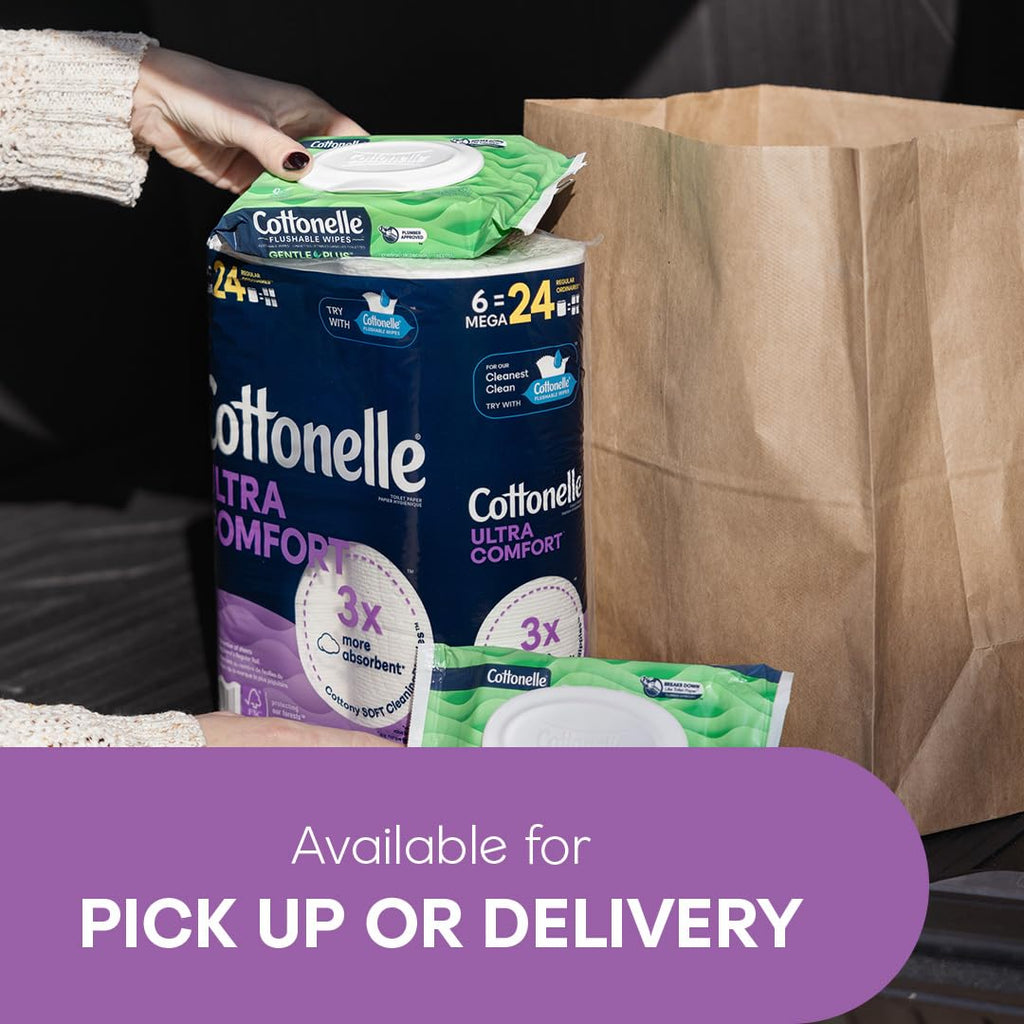 Cottonelle Ultra Soft Toilet Paper, 12 Family Mega Rolls = 54 Regular Rolls