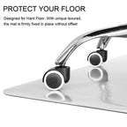 Kuyal Clear Chair mat for Hardwood Floor, 36 x 48 inches