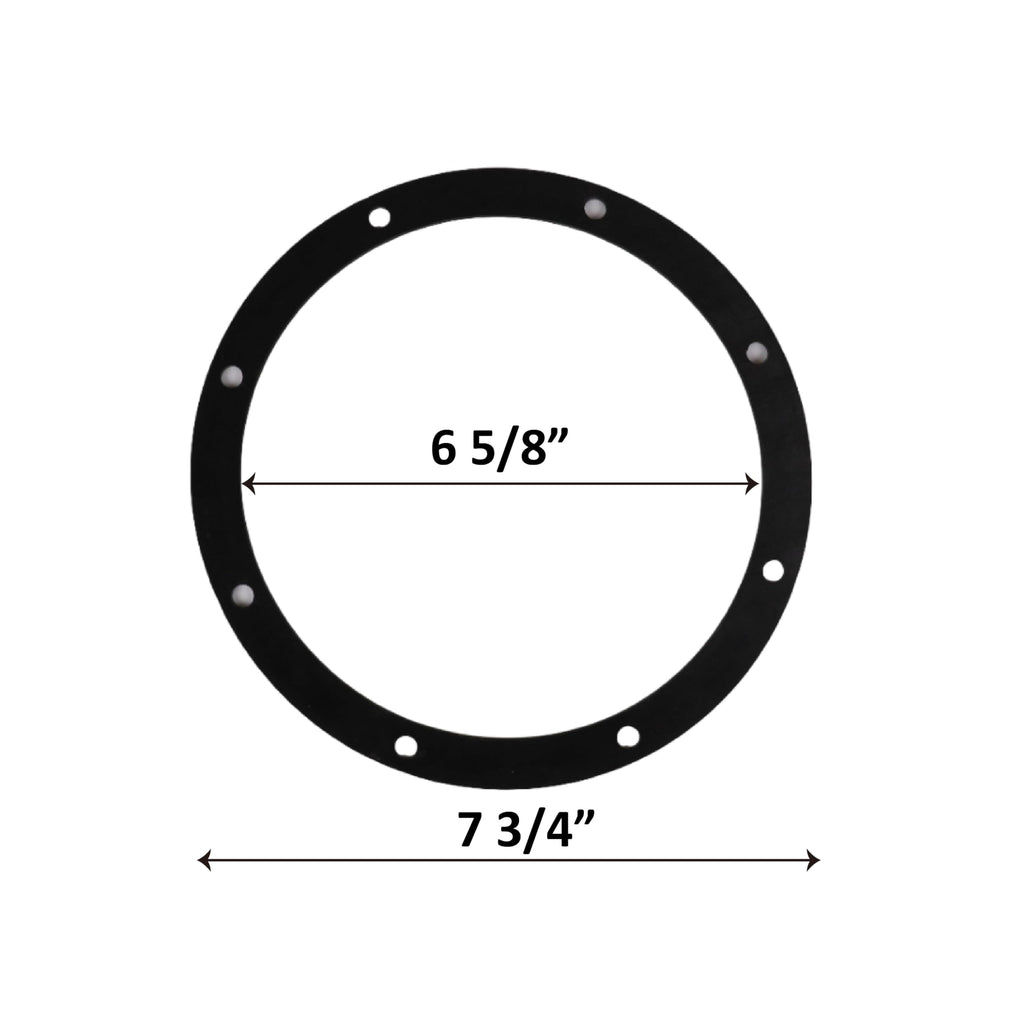 GOETAS WG1048B 7 7/8" Drain Ring & Main Drain Securing Frame & SP1048D Gasket Compatible with Hyawar Out Suction Outlet Drain Ring & Gasket (Securing Frame: 1pcs & Gaskets: 2pcs)