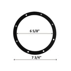 GOETAS WG1048B 7 7/8" Drain Ring & Main Drain Securing Frame & SP1048D Gasket Compatible with Hyawar Out Suction Outlet Drain Ring & Gasket (Securing Frame: 1pcs & Gaskets: 2pcs)