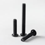 3/16-24 x 5/8" (50 Pack) Flat Head Hex Socket Cap Screws Bolts, Black Oxide 304 Stainless Steel 18-8, Hex Drive, Bright Finish, Fully Machine Thread