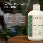 ION* Intelligence of Nature Gut Support Liquid Supplement - Gut & Digestive Health Liquid Drops, Cleanse & Detox with Humic Extract for Women & Men, Adults & Kids 4+ - 16 fl oz (Pack of 1)