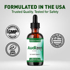(2 Pack) Audizen Pro - Original Audizen Pro Drops for Healthy Ringing Ear, Support Oral Supplement Drop All Natural Clean Liquid Formula Auditory Wellness and Inner Ear Balance, 2 Bottles for 2 Months