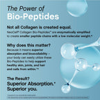 NeoCell Collagen Bio-Peptides Powder | 22oz | Super Hair, Skin, and Nails | Superior Absorption | Grassfed Protein Supplement | Advanced with 18 Essential Amino Acids