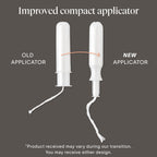 Cora Organic Cotton Tampons Multipack (18 Regular, 18 Super Tampons)