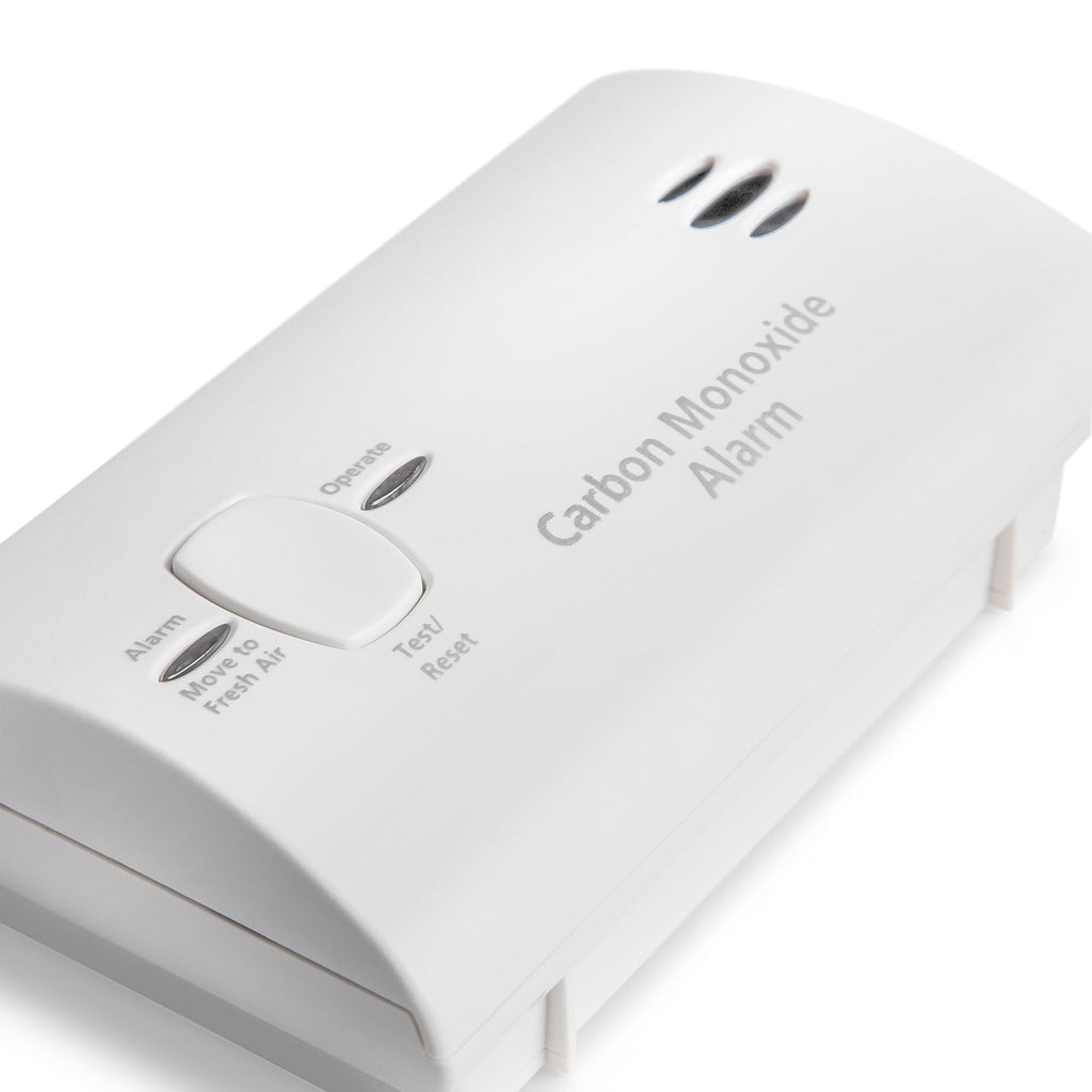 Kidde Carbon Monoxide Detector, AA Battery Powered, Portable for Travel or Home, 85 dB Alarm, LED Status Indicators, 3rd Edition